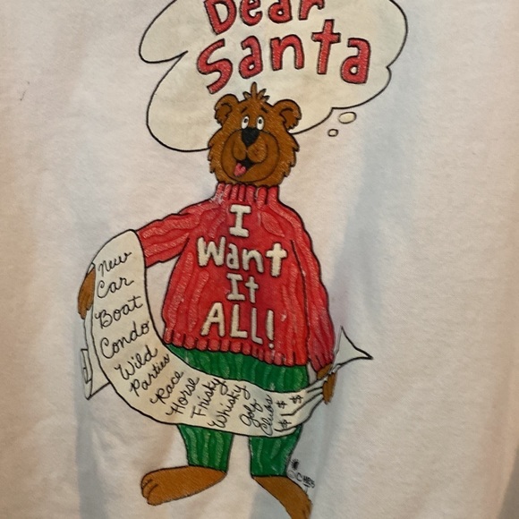 Vintage Christmas sweatshirt - Picture 4 of 8